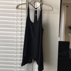 Black tank top